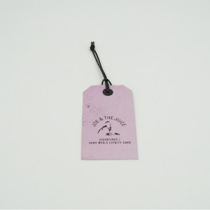Tag label printing  Clothing tag design and production